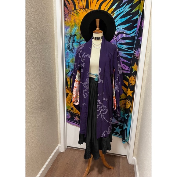 🌈 Gorgeous patchwork art kimono - Picture 11 of 12